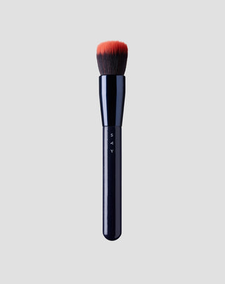 Pędzel do podkładu z dwiema długościami włosia do stopniowania krycia nr 8 Say Makeup - 1