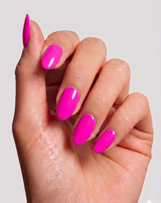Lakier hybrydowy do paznokci UV/LED Pink Bloom 014 Nutridome - 2