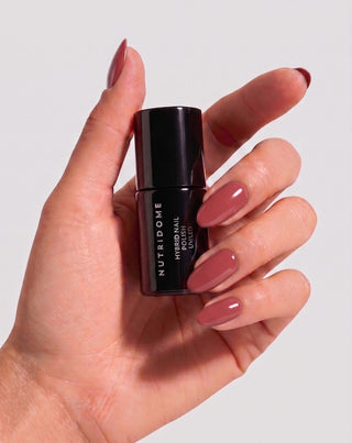 Lakier hybrydowy do paznokci UV/LED Nude Blush 013 Nutridome - 6