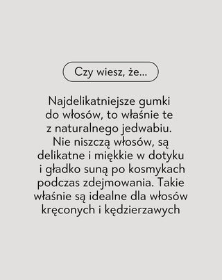 Zestaw czarnych jedwabnych gumek do włosów z 100% naturalnego jedwabiu Twisty 3 szt. - 4
