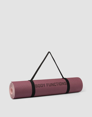 Antypoślizgowa mata do jogi cienka Body Functions_1 - 1