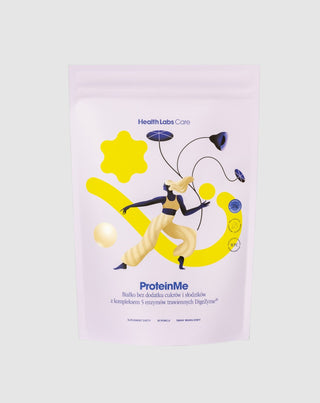 Białko WPC z enzymami trawiennymi o smaku waniliowym ProteinMe Health Labs Care - 1