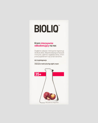 Przeciwzmarszczkowy krem intensywnie odbudowujący na noc 35+ Bioliq - 1
