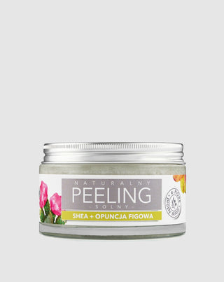 Naturalny peeling solny z opuncją figową masłem shea i wit. E silnie ujędrniający E-Fiore - 1