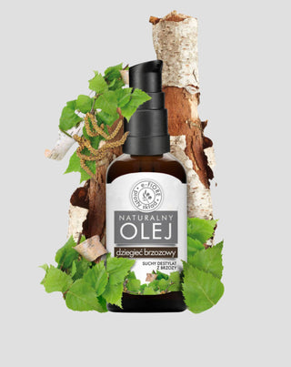 Naturalny olej dziegciowy na problemy z łupieżem łuszczycą i grzybicą E-Fiore - 1