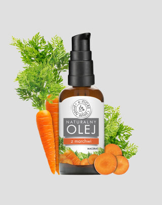 Macerat z marchwi wygładzająco-nawilżający, nadający złotej naturalnej opalenizny E-Fiore - 1