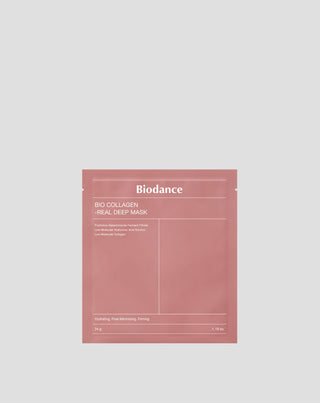 Głęboko nawilżająca i ujędrniająca maska w płachcie Bio Collagen-Real Deep Mask BIODANCE - 1