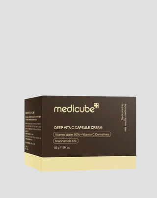Rozjaśniająco-ujędrniający krem do twarzy z witaminą C Deep Vita C Capsule Cream Medicube - 4