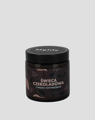 Zapachowa świeca rzepakowa czekoladowa naturalna przyjazna środowisku Mglife - 1