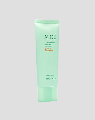Wodoodporny krem przeciwsłoneczny z aloesem i kompleksem CICA SPF 50+ PA++++ Holika Holika - 2