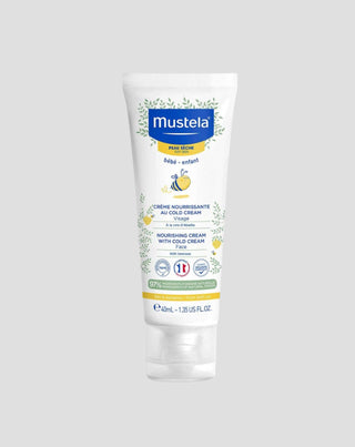 Odżywczy krem z Cold Cream do skóry twarzy do stosowania od pierwszych dni życia Mustela - 1