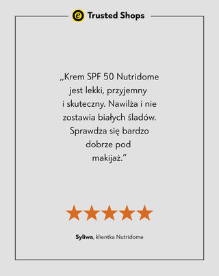 Nawilżający krem do twarzy z SPF 50 z alantoiną i kwasem hialuronowym Nutridome - 6