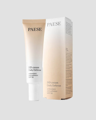 Krem koloryzujący DD z filtrem SPF 30 kolor 4W golden beige subtelnie rozświetlający Paese - 3