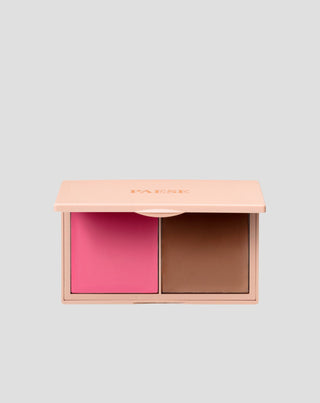 Kremowa paleta do konturowania twarzy kiss my cheeks cold Paese - 1