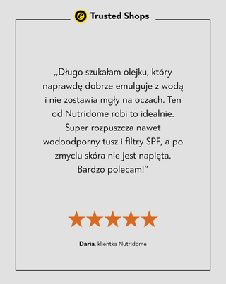 Olejek do demakijażu oczyszczający skórę twarzy z kosmetyków i zanieszczyszczeń Nutridome - 5