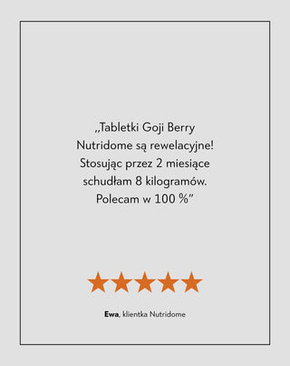 Jagody goji tabletki dla prawidłowego działania organizmu Goji Berry Nutridome 60 kapsułek - 6