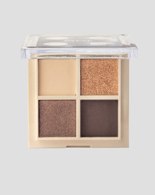 Paleta czterech metalicznych cieni do oczu daily vibe palette Paese - 1