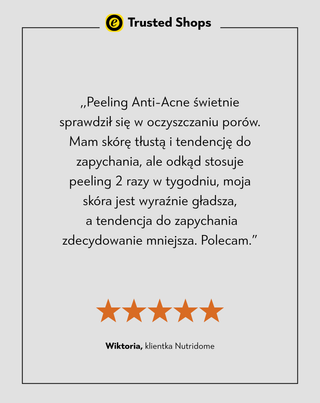 Peeling do twarzy do skóry trądzikowej z niacynamidem, pantenolem, BHA i mikrogranulkami Anti-Acne Orphica Clinic