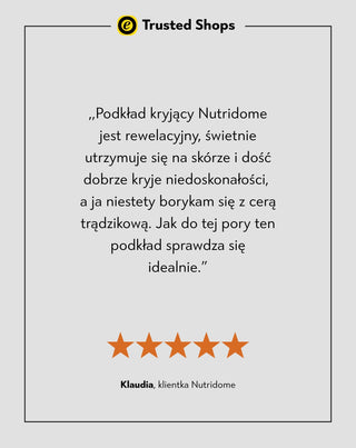 Lekki podkład do twarzy dobrze kryjący matujący 12h 02 Natural Nutridome
