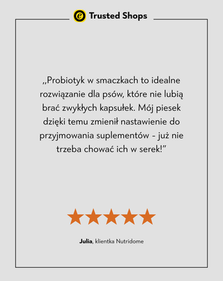 Probiotics for dogs karma uzupełniająca dla psów na trawienie, układ pokarmowy i odporność Oggo 180 g