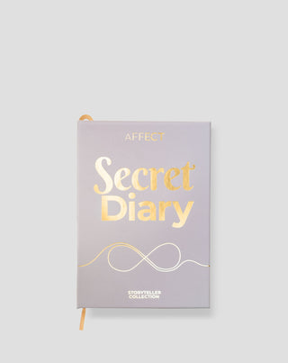 Mini paleta cieni do oczu w chłodnej tonacji bieli, szarości i srebra Secret Diary Affect - 1