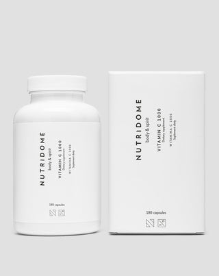 Witamina C 1000 na odporność i syntezę kolagenu Nutridome 180 kapsułek - 4