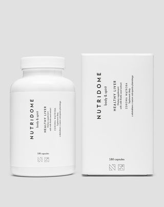 Ostropest plamisty tabletki Zdrowa wątroba Nutridome 180 kapsułek