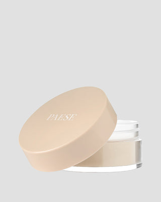 Sypki puder do twarzy Puff Cloud z efektem wygładzenia blur w neutralnym kolorze Paese - 1