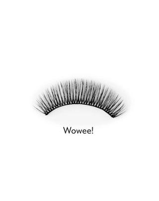 Sztuczne rzęsy na pasku 2d do wielokrotnego stosowania łatwe w aplikacji Wowee! Bamm!Lashes - 2