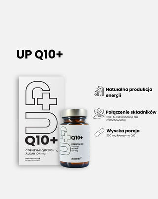 Suplement UP Q10+ Koenzym Q10 z Acetylo-L-karnityną  30 kapsułek UP Health Pharma - 3