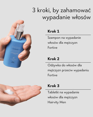 Odżywka do włosów dla mężczyzn przeciw wypadaniu z keratyną Fortive 150 ml Halier - 2