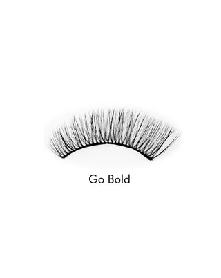 Sztuczne rzęsy na pasku 2d do wielokrotnego stosowania bardzo miękkie Go Bold Bamm!Lashes - 2