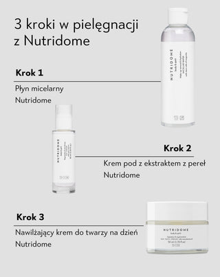 Nawilżający krem do twarzy na dzień przeciwzmarszczkowy z olejem makadamia Nutridome - 5
