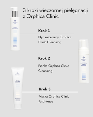 Maska oczyszczająco-regenerująca do cery trądzikowej z białą glinką Anti-Acne Orphica Clinic 100 ml - 4