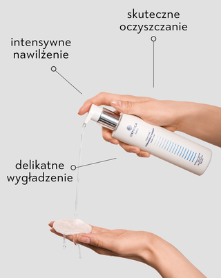 Płyn micelarny do demakijażu i oczyszczania do skóry wrażliwej i trądzikowej z mocznikiem, kwasem hialuronowym i glikolowym Cleansing Orphica Clinic 200 ml - 2