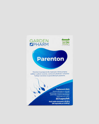 Kapsułki dla mężczyzn wspomagające płodność Parenton GardenPharm 60 szt. - 1