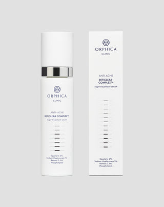 Serum na noc wspierające regenerację cery trądzikowej Anti-Acne Orphica Clinic 50 ml