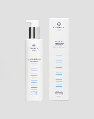 Toner do twarzy na trądzik z niacynamidem i kwasem azelainowym Anti-Acne Orphica Clinic 200 ml