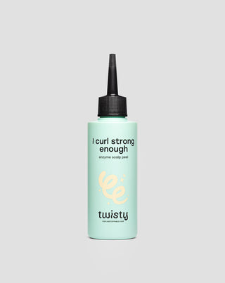 Peeling enzymatyczny do skóry głowy z kwasami AHA oczyszczający i stymulujący mikrokrążenie Twisty - 1